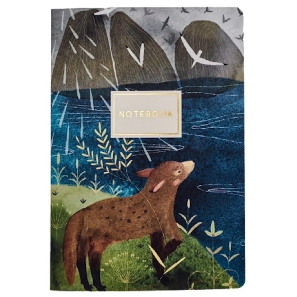 3 for $15 BV by Bruno Visconti Soft Touch A5 Notebook - Fox by the Lake